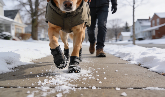 How to Protect Your Dog's Paws During New England Winters