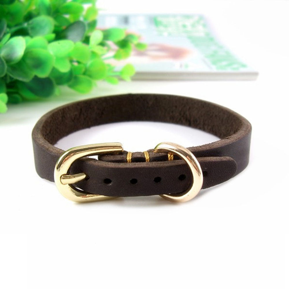 Genuine Leather Dog Collar