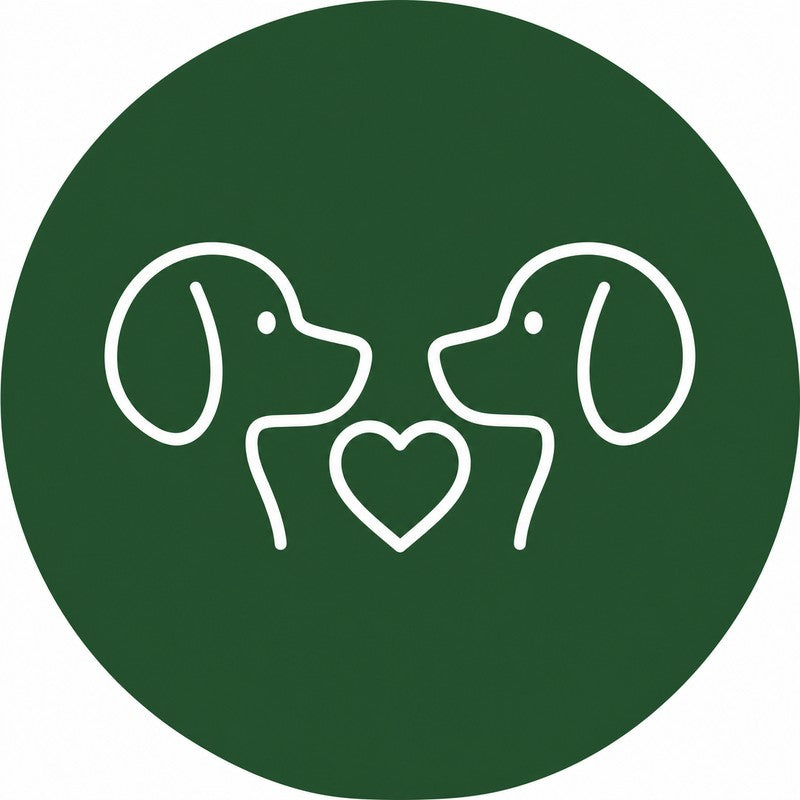 Community icon - two dogs with heart