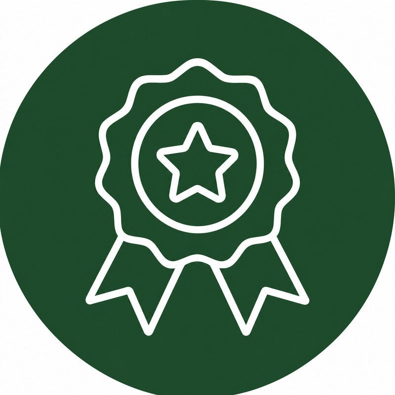 Quality icon - badge with star
